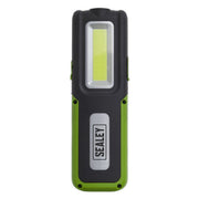 Sealey Rechargeable Inspection Light 5W COB & 3W SMD LED with Power Bank Green Sealey - Dynamic Drive