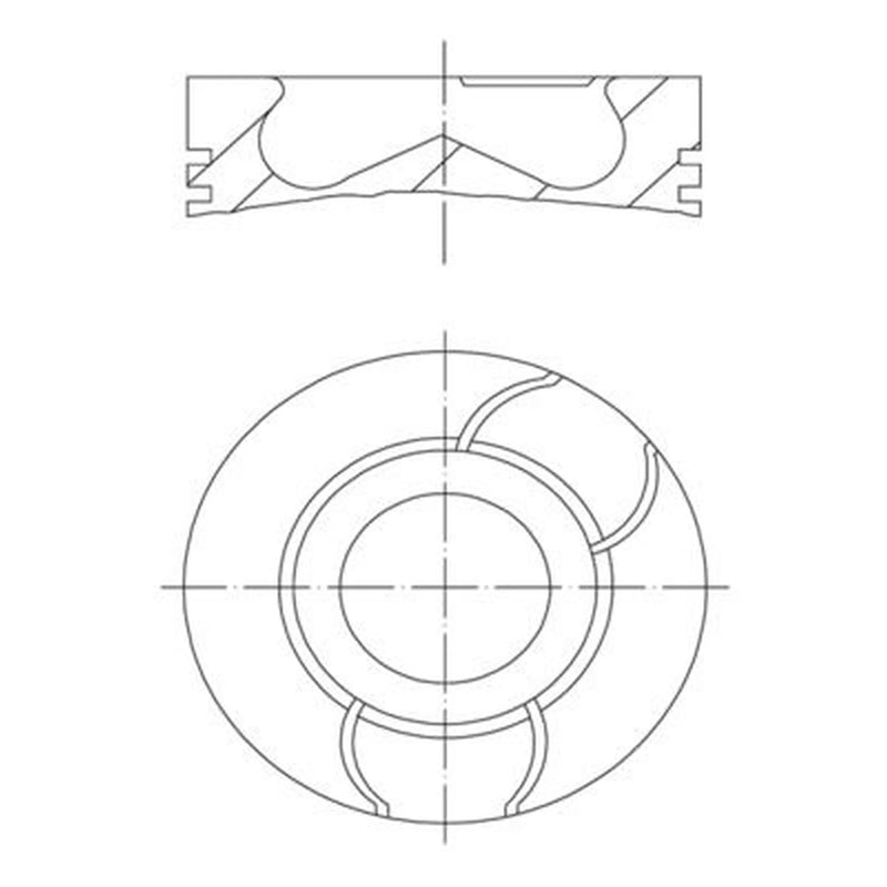 Mahle Piston Cylinder Bore = 128mm