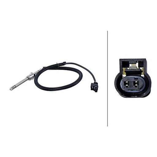 Hella Exhaust Gas Temperature Sensor before soot part fits Mercedes-Benz C-Class