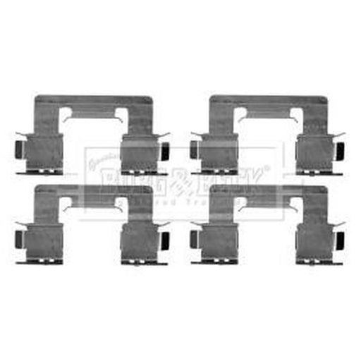 Borg & Beck Brake Pad Accessory Fitting Kit Front BBK1346