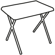 Fleetwood low plastic table in grey F0018G Quest - Dynamic Drive