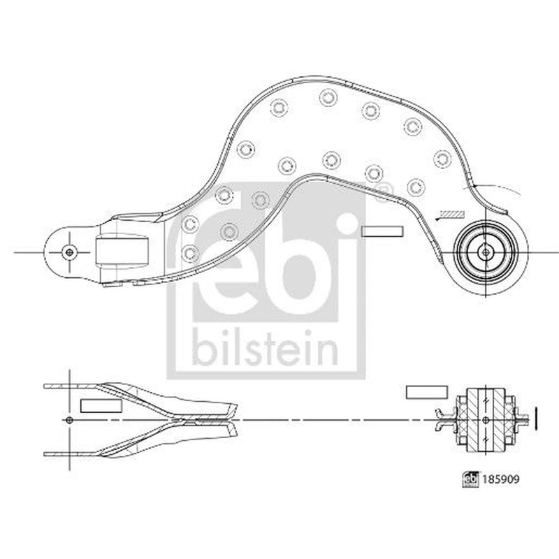 Febi Control/Trailing Arm outer 185909