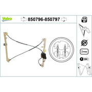 Valeo Electric Window Regulator Lifter Left Front 850796