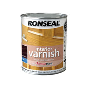 Ronseal Interior Varnish Quick Dry Satin Walnut 250ml Ronseal - Dynamic Drive