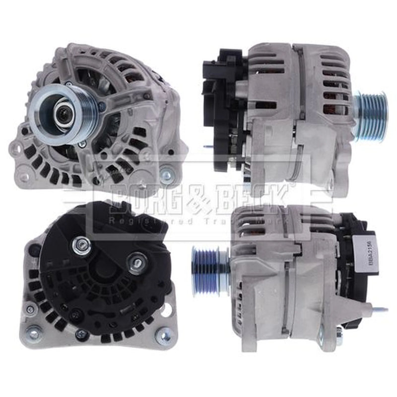 Borg & Beck Car Alternator 12V fits Seat Alhambra 1996-2010 2.0