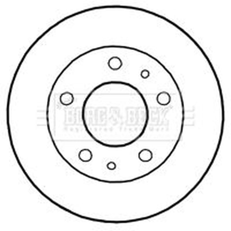 Borg & Beck Front & Rear Brake Discs & Pads fits Peugeot Chassis 2010-2013