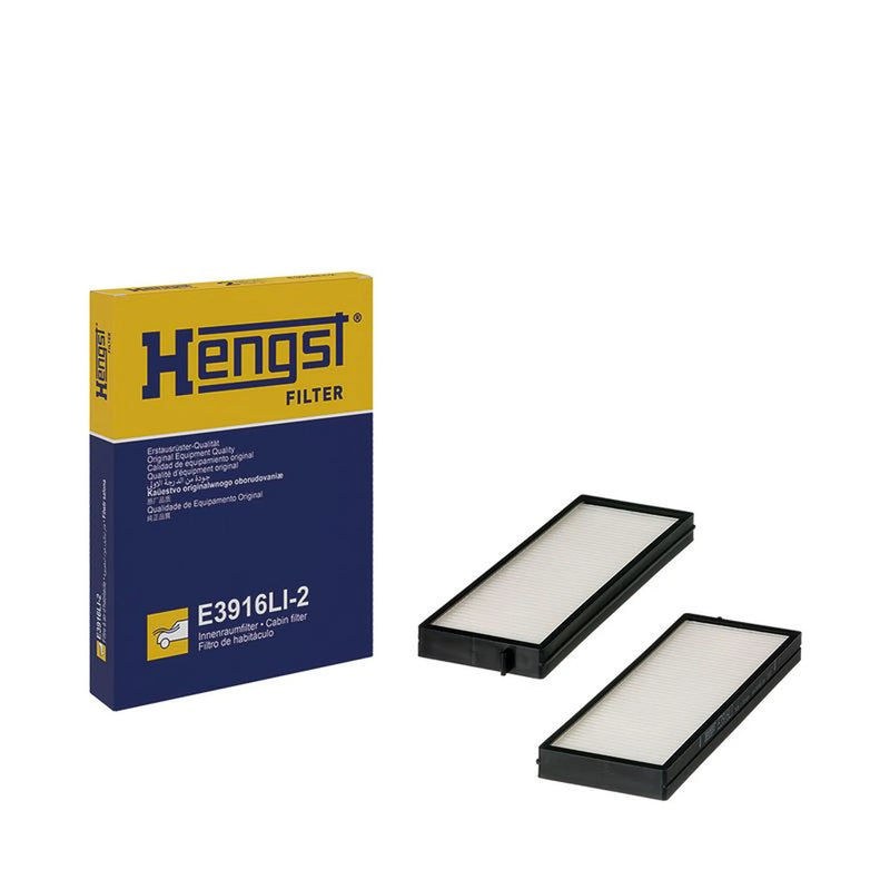 Hengst Cabin Air Filter (Pollen Filter) fits Hyundai I20 I 2008-2015