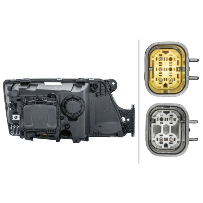 Hella Headlight Headlamp PY21W Left fits Man Tgs I 2006-2021