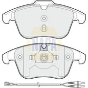 NAPA Front Brake Pad Set fits Citroën C5 III 2008-2017 1.6 1.8 2.0