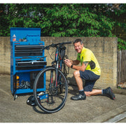 Draper Combined Roller Cabinet and Tool Chest, 6 Drawer, 24", Blue 19563 Draper - Dynamic Drive