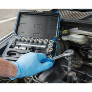 Draper Metric Socket Set, 3/8" Sq. Dr. (18 Piece) 16359 Draper - Dynamic Drive