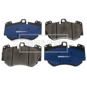 Borg & Beck Front & Rear Brake Discs & Pads fits Audi A8 D3 2003-2010 6.0