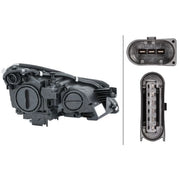 Hella Headlight Headlamp PY21W Left fits Mercedes-Benz Cls 2004-2010
