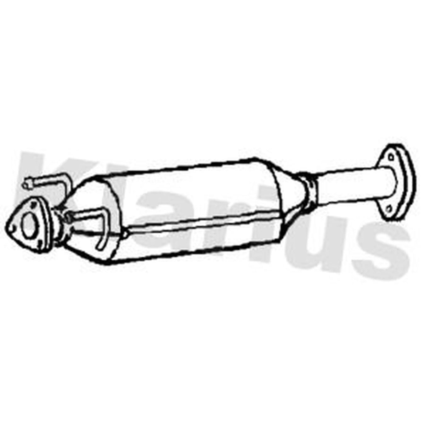 Klarius Diesel Particulate Filter Non T/A fits Volvo S80 II 2006-2011 2.4