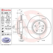 Brembo 2 x Internally Vented Brake Discs