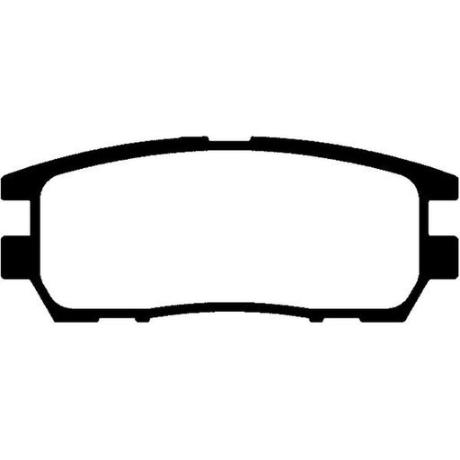 Abtex Rear Brake Pad Set fits Mitsubishi L400 1996-2005