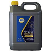 NAPA Brake Fluid DOT 4 LV 5l fits Abarth 124 Spider 2016 on 1.4