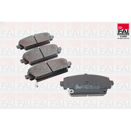 FAI Front Brake Discs & Pads fits Nissan Almera Tino 2000-2006 1.8 2.0 2.2