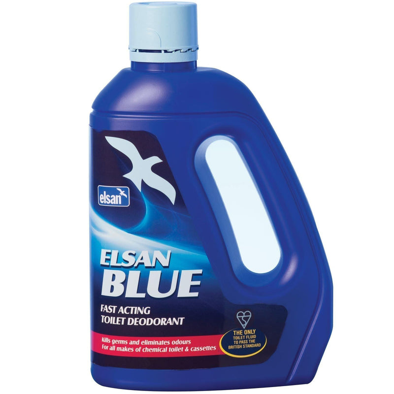 Elsan Blue Toilet Fluid Chemical Cleaner 4L Elsan  - Dynamic Drive