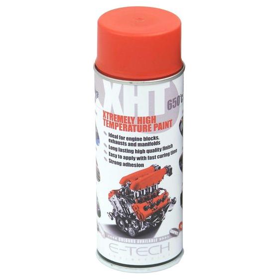 Red E-Tech 400ml Extremely High Temperature Paint XHT VHT Exhaust E-Tech - Dynamic Drive