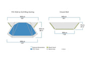 Zempire Evo TXL Awning Wall Set V2 Tent Accessory Zempire - Dynamic Drive