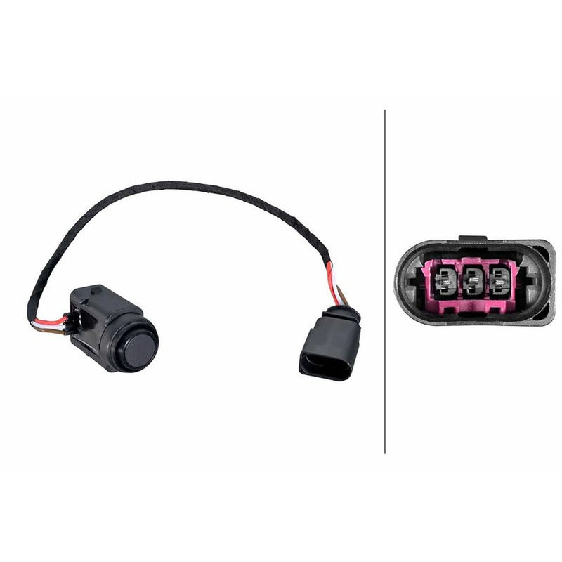 Hella Parking Sensor (PDC) Rear fits Bentley Continental 2003-2011 6.0