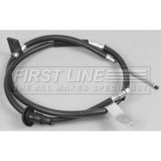 First Line Handbrake Cable Left Rear fits Hyundai Accent 1994-2000 1.3 1.5