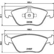 Mintex Brake Pad Set