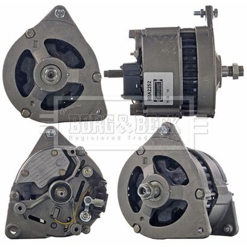 Borg & Beck Car Alternator 12V fits Ford Transit 1983-1991 2.5