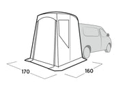 Easy Camp Krossbu Mini Tailgate Awning Grey Easy Camp - Dynamic Drive
