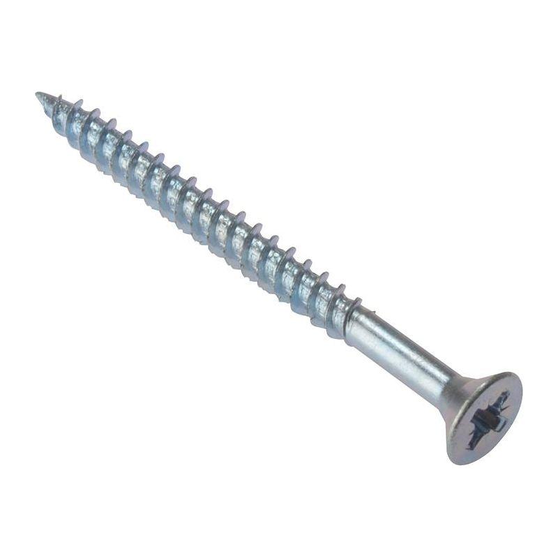 Forgefix General Purpose Pozi Compatible Screw CSK TT ZP 3in x 8 Box 100 ForgeFix - NN4 Online