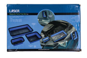 Laser Magnetic Parts Tray Set 3pc - 8755 Laser - Dynamic Drive