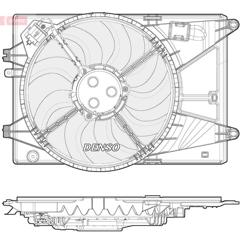 Denso Engine Cooling Fan