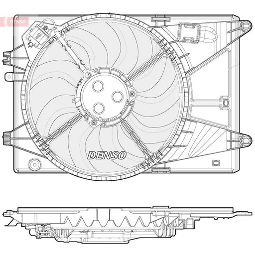 Denso Engine Cooling Fan