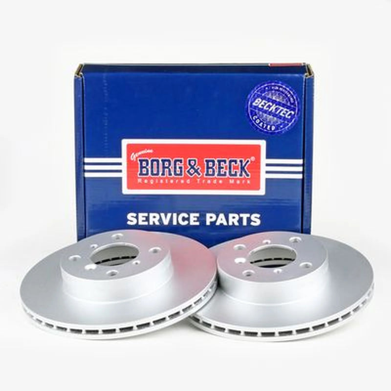 Borg & Beck Front Brake Vented Discs & Pads fits Suzuki Baleno 1996-2002 1.8
