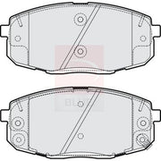 Apec Front Brake Vented Discs & Pads fits Hyundai Kona 2017-2023 1.0 1.6