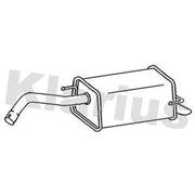 Klarius Box With Tail Pipe Rear fits Nissan Note 2006-2012 1.6