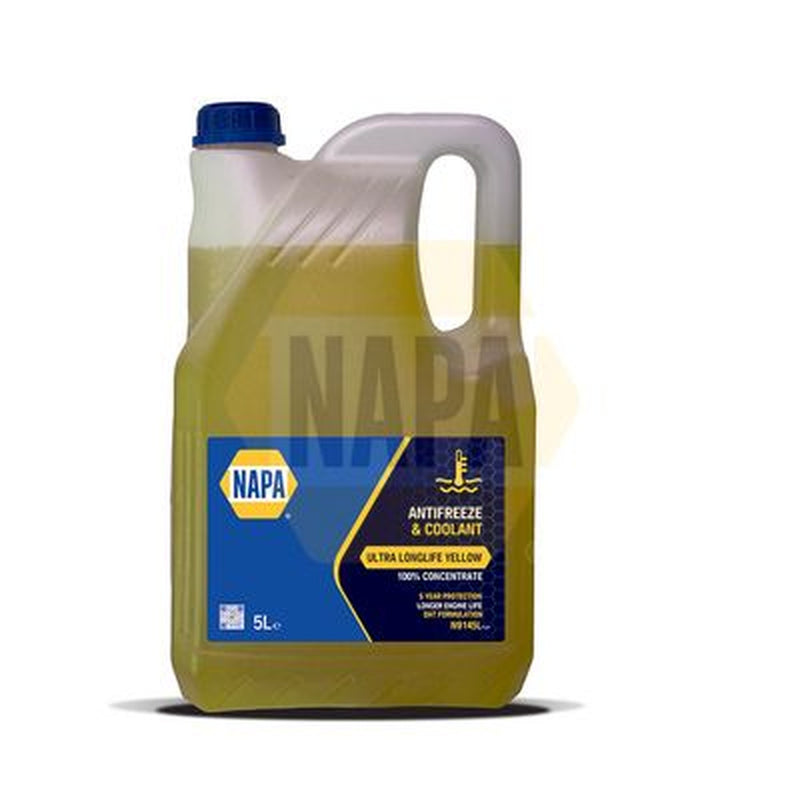 NAPA Antifreeze 5 Litres thin (low-viscosity) fits Abarth 124 Spider 2016 on 1.4