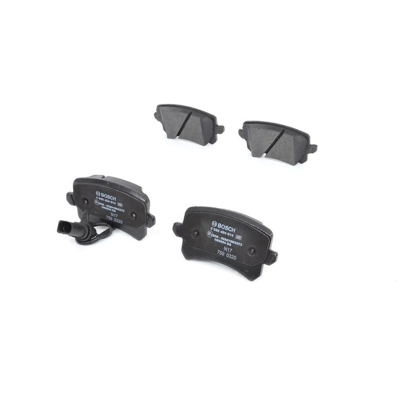 Bosch Front & Rear Pads fits Audi Q3 2013-2018 2.5