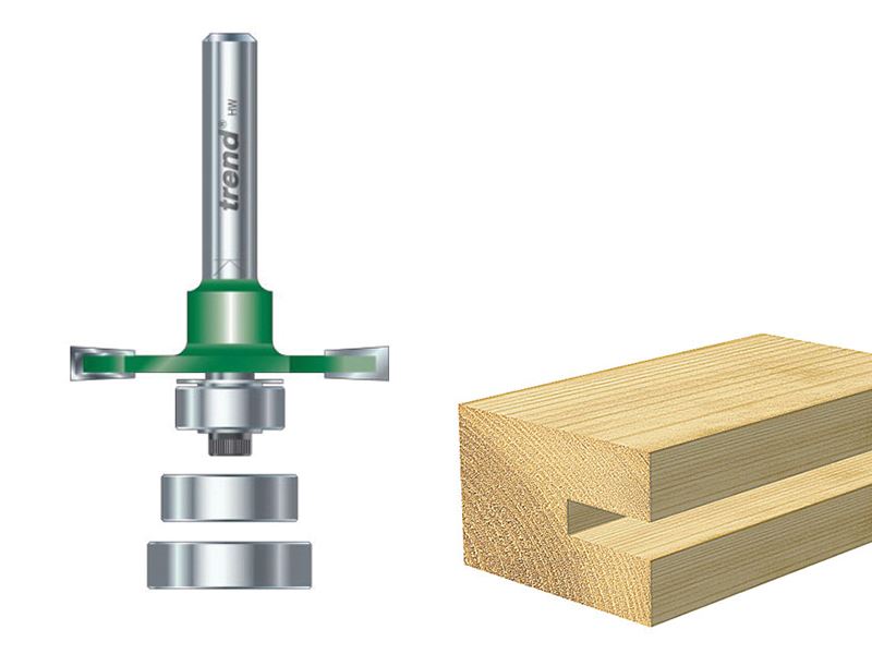 Trend C152 x 1/2 TCT Bearing Guided Biscuit Jointer 4.0 x 37.2mm Trend - Dynamic Drive