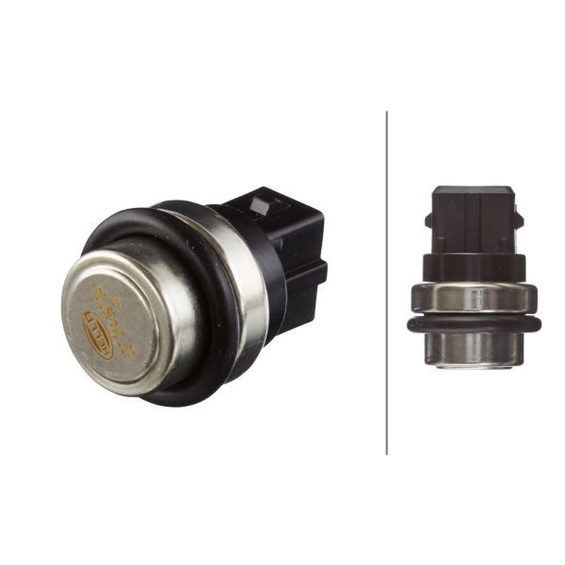 Hella Radiator Fan Temperature Switch Connectors fits Audi A4 B5 1995-2001