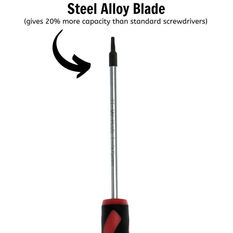 Teng Tools TX Screwdriver TX7 x 75mm S Teng Tools - Dynamic Drive