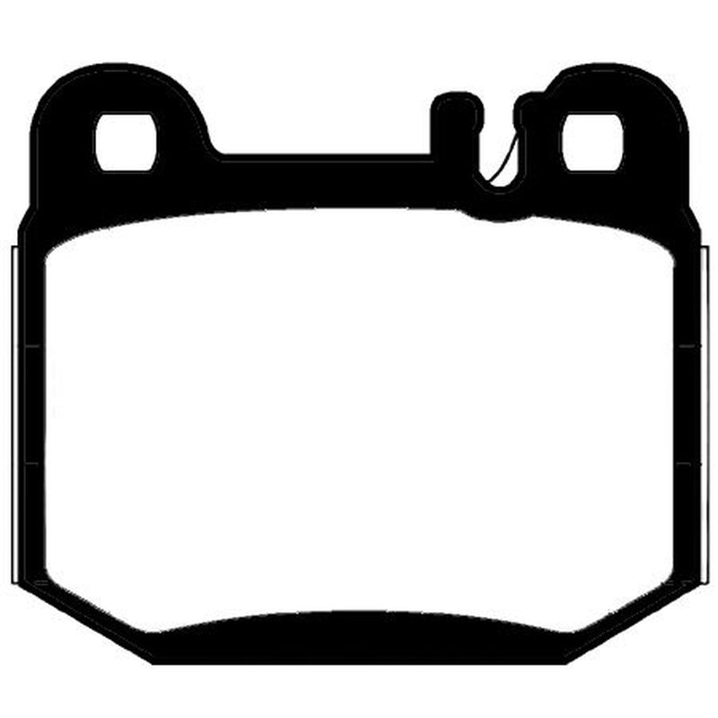 Abtex Front & Rear Pads fits Mercedes-Benz M-Class 1998-2005