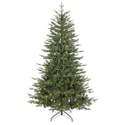 Dellonda Pre-Lit 5ft Hinged Christmas Tree with Warm White LED Lights & PE/PVC Tips Dellonda - Dynamic Drive