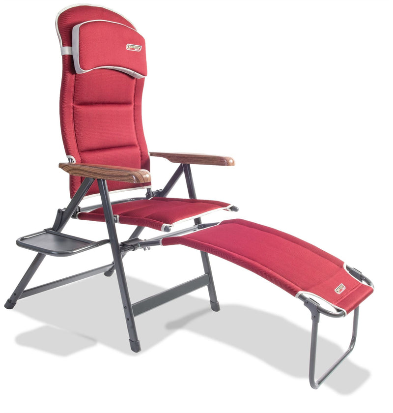 Quest Bordeaux Pro Easy Camping Caravan Chair with Side Table Quest - Dynamic Drive