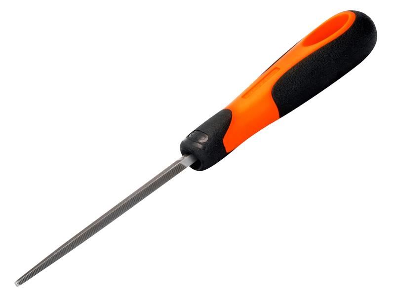 Bahco 1-160-06-2-2 ERGO™ Handled Engineering Square Second Cut File 150mm (6in) Bahco - Dynamic Drive
