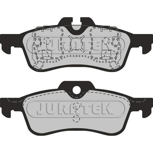 Juratek Rear Brake Pad Set fits Mini Mini 2001-2008