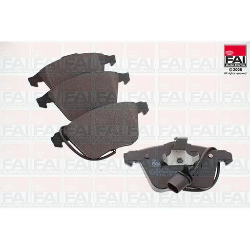 FAI Front Brake Vented Discs & Pads fits Audi A6 C6 2007-2011 2.8