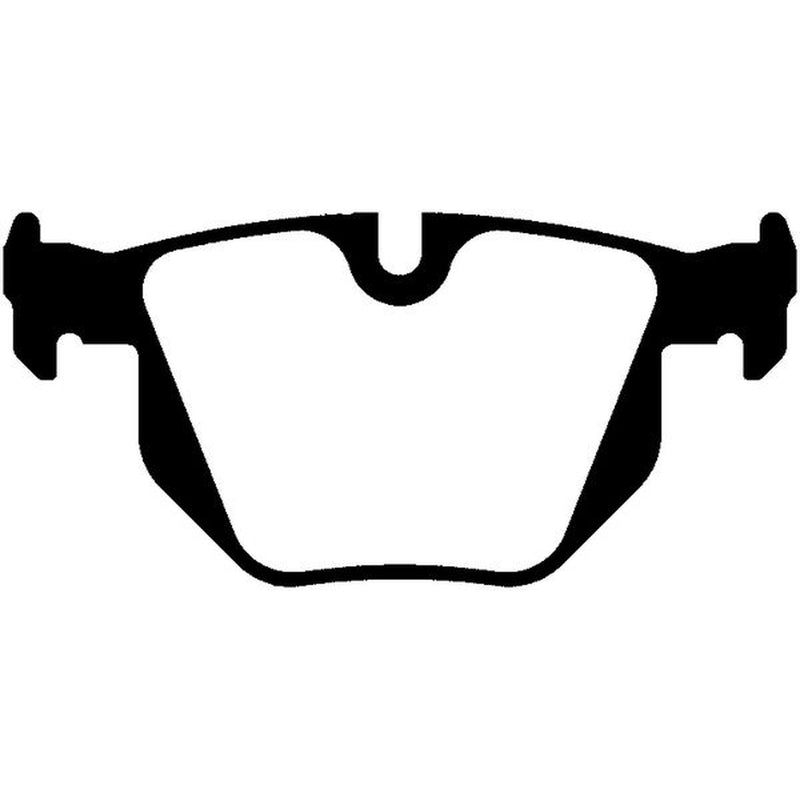 Abtex Rear Brake Pad Set fits BMW 3 2004-2013