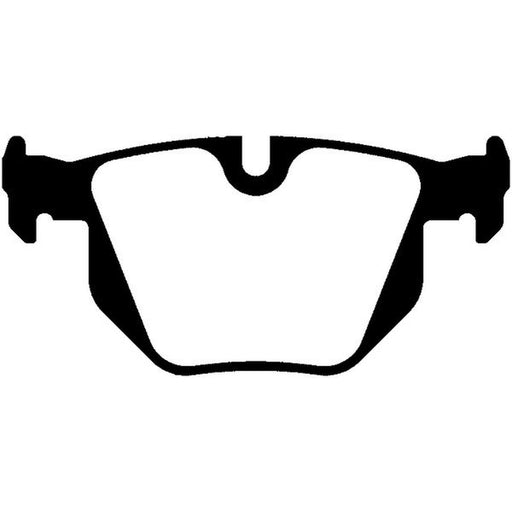 Abtex Rear Brake Pad Set fits BMW 3 2004-2013